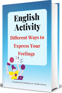 English activity Different Ways to Express Your Feelings
